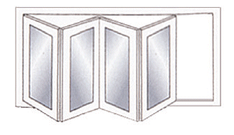 Puertas plegables de PVC