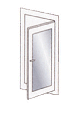 Puerta de PVC de abrir